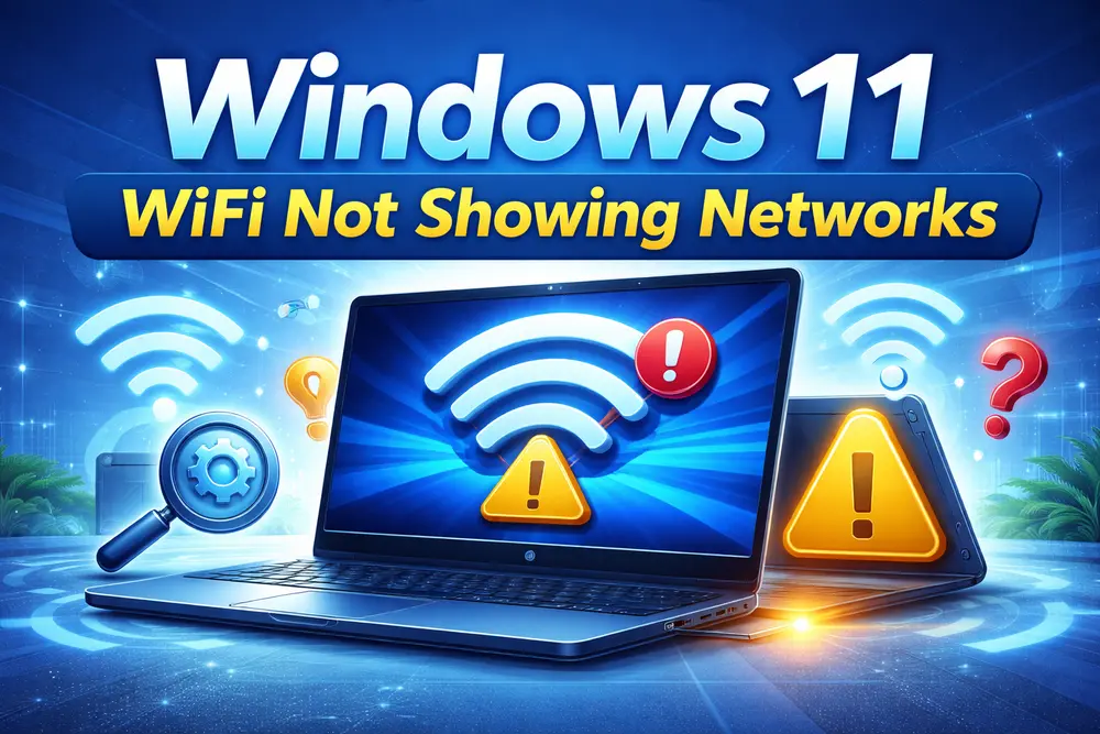 Windows 11 WiFi Not Showing Networks