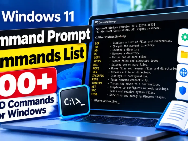 Command Prompt Commands
