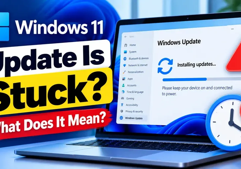 Windows 11 update stuck